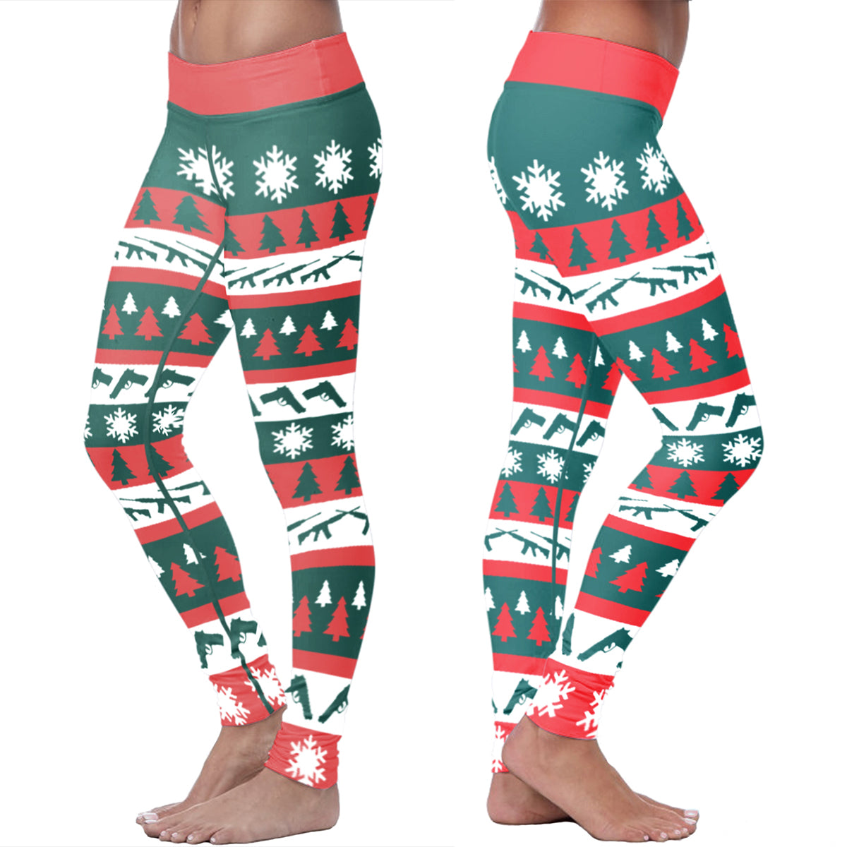 Gun Ugly Christmas Classic Leggings – Xlusion Fulfillment